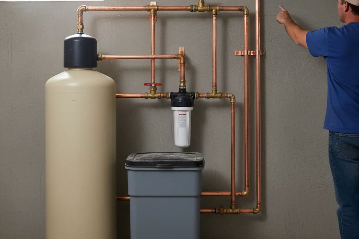 Whole-house water treatment system installed in East Nassau